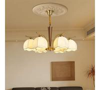 ksxnkhk Lampada a Sospensione contemporanea, Stile retrò Americano, Creativa, Soggiorno, Sala da Pranzo, Camera da Letto, Hotel, Villa, Bar, lampadario a LED per la casa, Semplice, E 6 luc