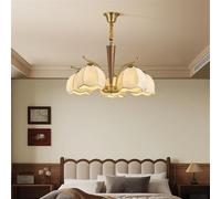 ksxnkhk Lampada a Sospensione contemporanea, Stile retrò Americano, Creativa, Soggiorno, Sala da Pranzo, Camera da Letto, Hotel, Villa, Bar, lampadario a LED per la casa, Semplice, E 5 luc