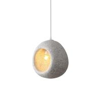 ksxnkhk Lampadari a Sospensione per Tavolo da Pranzo, Illuminazione a Sospensione Giapponese con Attacco E27, Lampada a Sospensione per Cucina sopra l'isola (B)