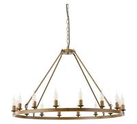 ksxnkhk Lampadari Piccola Ruota di Carro da Fattoria Grande Isola da Cucina Rotonda Lampada a Sospensione Industriale Vintage, Illuminazione a Sospensione da Soffitto