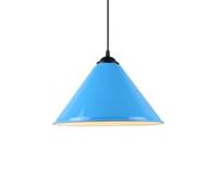 ksxnkhk Lampadario a Forma di Cono Semplice e Creativo, Lampada a Sospensione in Metallo Macaron, Lampada da soffitto per Interni con Altezza Regolabile per Isola Cucina, Sala da Pranzo, c