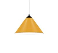 ksxnkhk Lampadario a Forma di Cono Semplice e Creativo, Lampada a Sospensione in Metallo Macaron, Lampada da soffitto per Interni con Altezza Regolabile per Isola Cucina, Sala da Pranzo, c