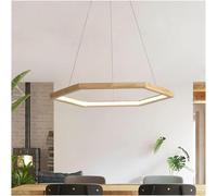 ksxnkhk Lampadario a LED dimmerabile Compatibile con la Sala da Pranzo sopra Il Tavolo, Grande Lampada a Sospensione contemporanea, Lampada a Sospensione Rustica in Stile Fattoria, Lampada