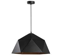 ksxnkhk Lampadario, luci a LED in Ferro battuto, Lampada a Sospensione Poligonale a rombo, personalità, 1 Luce, Geometria Creativa, lampadario Moderno, E27, Seduta Inferiore Regolabile, la
