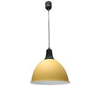 ksxnkhk Lampadario, luci a LED, personalità Creativa, lampadario Moderno, Lampada a Sospensione in Alluminio Macaron, Base E27, Lampada a Sospensione con Corda Regolabile da 180 cm, Adatta