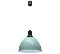 ksxnkhk Lampadario, luci a LED, personalità Creativa, lampadario Moderno, Lampada a Sospensione in Alluminio Macaron, Base E27, Lampada a Sospensione con Corda Regolabile da 180 cm, Adatta