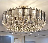 ksxnkhk Lampadario Lussuoso e Moderno con Perle di Cristallo Classiche. Ideale per Soggiorno, Sala da Pranzo e Camera da Letto.