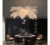 ksxnkhk Lampadario Moderno a LED in Legno, Lampada a Sospensione Giapponese a 1 Luce, plafoniera Circolare dimmerabile contemporanea per Isola Cucina, Soggiorno, Sala da Pranzo, 50 x 50 x