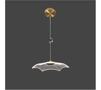 ksxnkhk Lampadario Moderno a LED, lampadario per Scale di Ville Duplex, lampadario a Foglia Rotante, lampadario a Sospensione Moderno Lungo per corridoio - Illuminazione per la casa, Illum