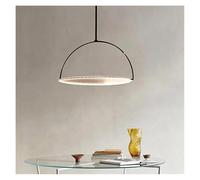 ksxnkhk Lampadario Moderno in Rete di Garza per Ristorante Nordico, Piccolo lampadario per bancone Negozio, Illuminazione a Sospensione per Camera da Letto, Lampada da Comodino in Tessuto