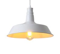 ksxnkhk Lampadario Moderno Industriale a Testa Singola, Paralume in Metallo Macaron, plafoniera da Interno in Alluminio Regolabile in Altezza per Isola Cucina, Sala da Pranzo, Camera da Le