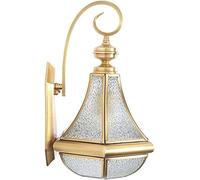 ksxnkhk Lanterna da Parete in Oro Diamante Europa, Lampada da Parete per Portico per Il Tempo Libero, Lampada da Parete per Esterni, lampadari, Comodino e Scale
