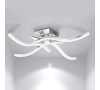 ksxnkhk Plafoniera LED a Striscia Lunga per Camera da Letto, Luce Semi-incassata, lineare Minimalista, Soggiorno, corridoio, Cucina