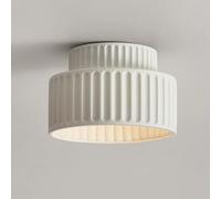 ksxnkhk Plafoniera per Camera da Letto, Stile Nordico, Minimalista, Balcone, Decorazione di personalità, Illuminazione a Filo, Bar, Bar e caffetteria (Bianco)