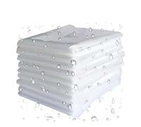 ksxnkhk Teloni Trasparenti Resistenti e Impermeabili 7x23 Piedi, Copertura in telone Trasparente per mobili da Giardino, Telo di plastica PE Impermeabile, telone in Vinile Antipioggia