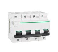 KSZHZYMGX Interruttore Automatico di Protezione della distribuzione C120L, Interruttore Pneumatico 4P, Curva C, 80 A, 400 V CA, 50/60 Hz, A9N19843