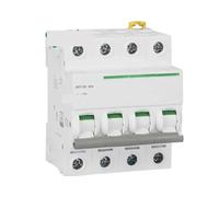 KSZHZYMGX Interruttore di Isolamento IINT125, 4P 40A 400VAC 50/60Hz 4,2ka Mini Interruttore-sezionatore Montaggio su Guida Singola