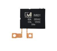 KSZHZYMGX Relè di Potenza bistabile contatore 60A 12V Controllo No Relè bistabile (Color : 60A Core Relay, Size : Single Coil 12V)