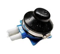 KszViQ Pompa autoadescante a Pedale for Acqua, Adatta for 1-2 Tubi Flessibili, Realizzata for Camper, Barche, sentina, cambusa, Pompa for WC, lavabo