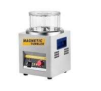 KT-185 Lucidatrice for gioielli con buratto magnetico Mini macchina for la finitura dei metalli AC 110/220 for parti di precisione in oro