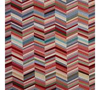 Kt KILOtela - Tessuto arredo - Gobelin - Tappezzeria - Scampolo: 100 cm lunghezza x 280 cm larghezza | Tenone - Multicolore ─ 1 metro