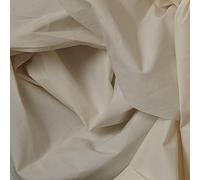 Kt KILOtela - Tessuto di Prova, Tela da Modellistica, Cotone, Prototipi di Abbigliamento, Artigianato, Progetti Creativi, Pittura, Borse, 100 cm Lunghezza x 280 cm Larghezza, Ecru - 1 Metro