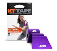 KT Tape - 20 Fasce pretagliate, in Cotone, Colore: Viola