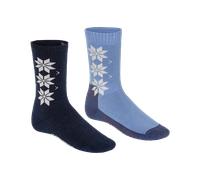 Calze Kari Traa Kt Wool Sock 2PK Dimensioni dei calzini: 39-41 / Colore: blu