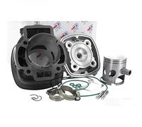 KT00097 GRUPPO TERMICO DR EVO 70CC D.48 PIAGGIO NRG MC2 50 2T LC -1997 SP.12 GHISA CON RACCORDO TESTA