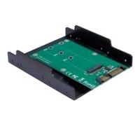 KT001B scheda di interfaccia e adattatore Interno SATA, Telaio di montaggio Nero, M.2, SATA, Nero, Verde, 6 Gbit/s, Windows 10 Education, Windows 10 Education x64, Windows 10 Enterprise, Windows 10 En