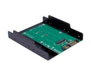 KT001B scheda di interfaccia e adattatore Interno SATA, Telaio di montaggio Nero, M.2, SATA, Nero, Verde, 6 Gbit/s, Windows 10 Education, Windows 10 Education x64, Windows 10 Enterprise, Windows 10 En