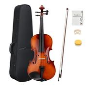 Ktaxon Violino 1/4 per principianti, violino per studenti e appassionati, kit violino acustico con custodia, archetto, colofonia e manuale