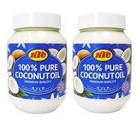 KTC 100% - Olio Multiuso alla Noce di Cocco 2x 500ml - Per capelli, corpo