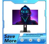 (H27T22 versione aggiornata) KTC H27T22C Monitor da gioco da 27 "2560x1440 QHD 16:9 ELED 180Hz H27T22