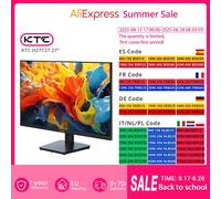 KTC H27T27 Monitor da gioco QHD 100Hz da 27 pollici 2560x1440 IPS Schermo pannello veloce 16:9 ELED KTC H27T27