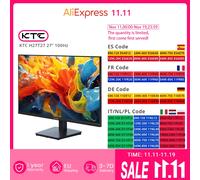 KTC H27T27 Monitor da gioco QHD 100Hz da 27 pollici 2560x1440 IPS Schermo pannello veloce 16:9 ELED KTC H27T27