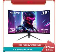 KTC H32S17F 32 ''monitor da gioco curvo 1920*1080 pannello HVA 240Hz frequenza di aggiornamento, 125% sRGB, 3500:1 rapporto di contrasto, inclinazione regolabile