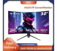 KTC H32S17F Monitor da gioco curvo da 32'', 125% sRGB, HDR10, rapporto di contrasto 3500:1, velocità di aggiornamento 240 Hz, pannello HVA 1920*1080, 3 ms