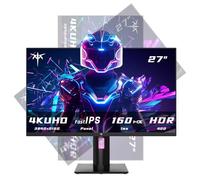 KTC Monitor 4K UHD(3840x2160) 160Hz Monitor Gaming 27 Pollici-Pannello FAST IPS Schermo PC 1ms GTG, HDR400 132% sRGB, HDMI2.1/DP1.4, VESA, Altezza/Inclinazione/Piroettamento/Orientamento, H27P22S