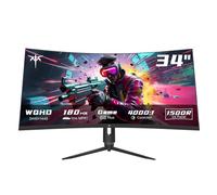 KTC Monitor da gioco da 34 pollici, curvo 165 Hz 1440P