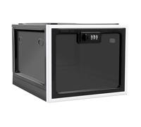 KTCINA Contenitore con chiusura a chiave, grande contenitore per medicinali con serratura per frigorifero, scatola con codice per alimenti, per medicine, cibo, telefono, documenti d'ufficio di