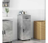 KTHLBRH Armadio da bagno moderno con struttura in legno resistente e gambe regolabili | archiviazione intelligente per organizzazione minimalistica | ante con cerniere e chiusura