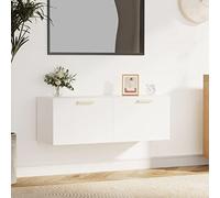 KTHLBRH Armadio multiuso Armadio per corridoi Armadio da ingressoMobile Pensile Bianco 100x36,5x35 cm Legno Multistrato Adatto a soggiorno, ufficio