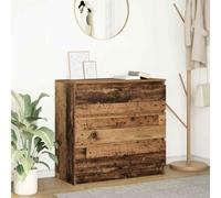 KTHLBRH Credenza in legno vecchia credenza di stoccaggio con ampio spazio, mobile ausiliario stabile e durevole per l'organizzazione della casa 80 x 35 x 76 cm Legno di ing