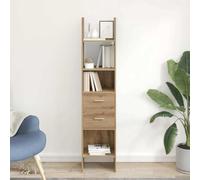 KTHLBRH Libreria moderna in legno massello con ripiani multipli per soggiorno e camera da letto, elegante armadio per organizzare libri