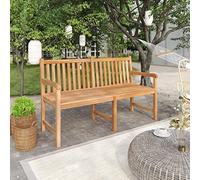 KTHLBRH Panchina da giardino, mobili da giardino, veranda e posti a sedere all'aperto, la scelta migliore per piscine, balconi, giardini, 150 cm legno massello teak