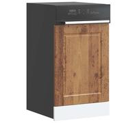 KTHLBRH Pannello frontale per lavastoviglie in legno di ingegneria stabile e durevole, resistente all'umidità e deformazione, facile da pulire con panno umido, design senza tempo
