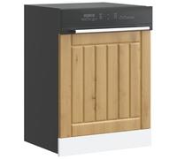 KTHLBRH Pannello frontale per lavastoviglie in legno di ingegneria stabile e durevole, resistente all'umidità e deformazione, facile da pulire con panno umido, design senza tempo