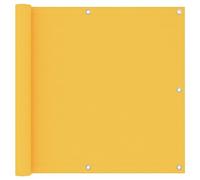 KTHLBRH Paravento per balcone, giallo, 90 x 500 cm, tessuto Oxford, per la privacy e la decorazione elegante per il vostro balcone