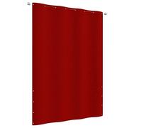 KTHLBRH Paravento per balcone, rosso, 160 x 240 cm, in tessuto Oxford, per la privacy e la decorazione elegante per il vostro balcone
